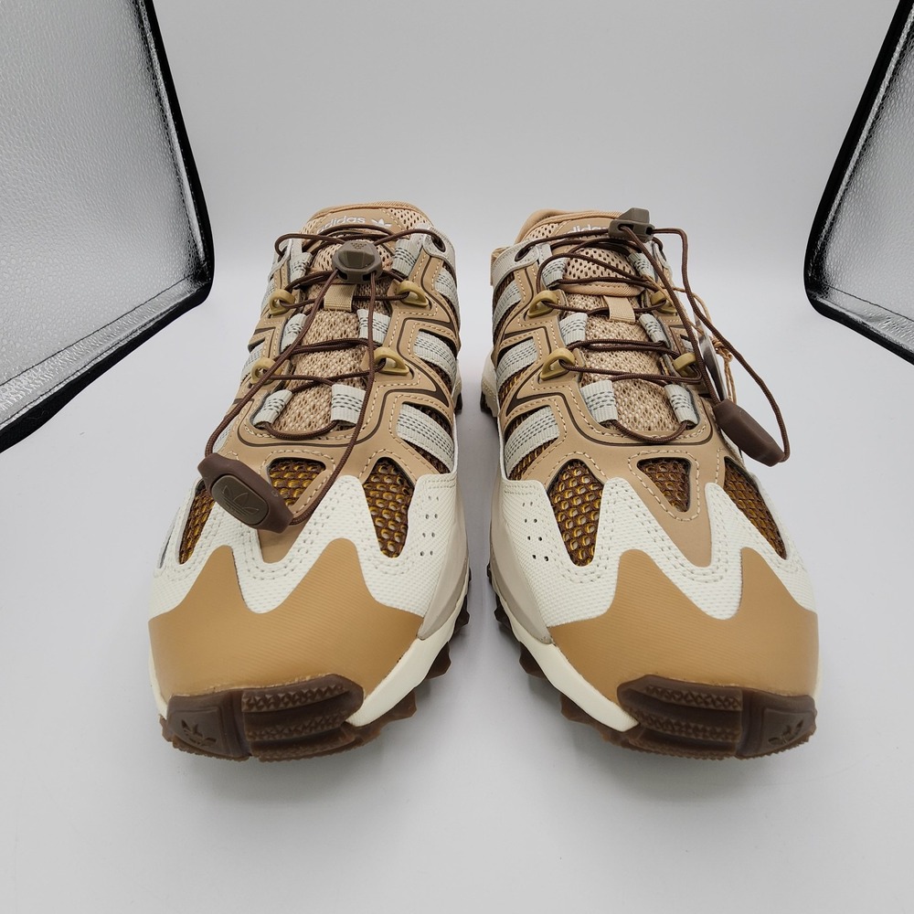 Adidas Hyperturf Adventure Shoes Mens Sz‎ 8 Magic Beige Off White Gum NEW in Box - Picture 4 of 13